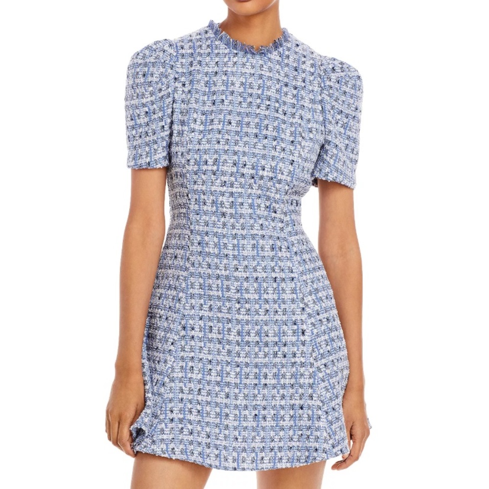 BLOOMINGDALES AQUA DRESS